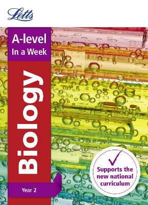 Book cover for A -level Biology Year 2 In a Week