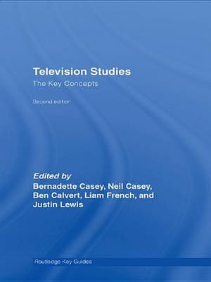 Book cover for Television Studies: The Key Concepts