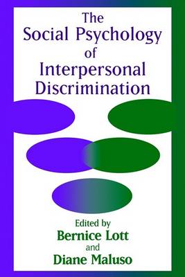 Book cover for Social Psychology Of Interpersonal Discrimination