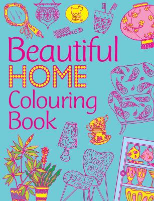 Book cover for Beautiful Home Colouring Book