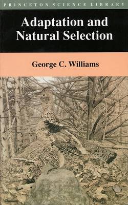 Book cover for "Adaptation and Natural Selection