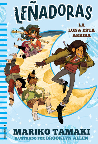 Book cover for La luna esta arriba / The Moon is Up