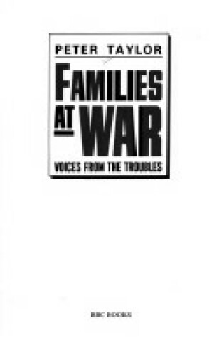 Cover of Families at War