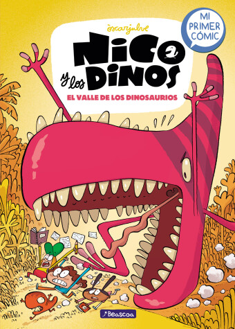 Book cover for El valle de los dinosaurios / Valley of the Dinosaurs
