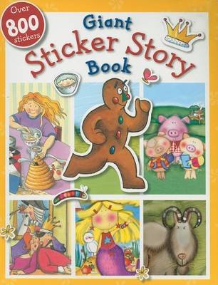 Book cover for Giant Sticker Story Book