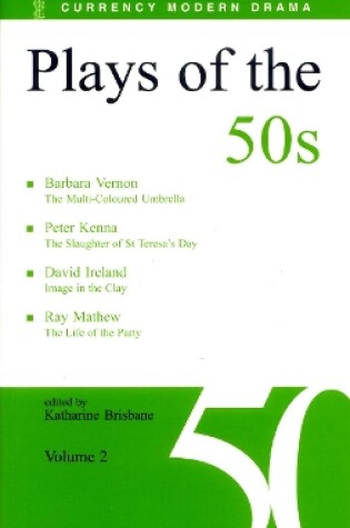 Cover of Plays of the 50s: Volume 2