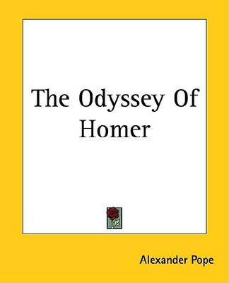 Book cover for The Odyssey of Homer