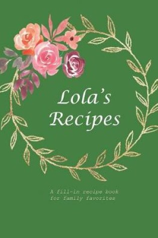 Cover of Lola's Recipes