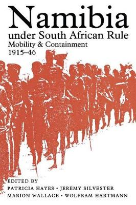 Book cover for Namibia under South African Rule