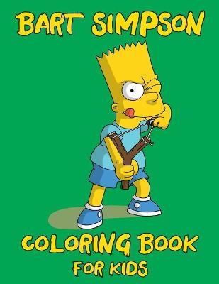 Book cover for Bart Simpsons Coloring Book