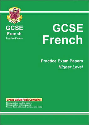 Cover of GCSE French Practice Papers - Higher