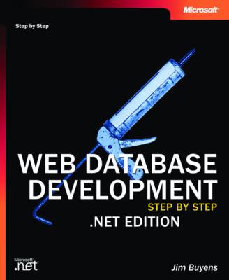 Book cover for Web Database Development Step by Step .NET Edition