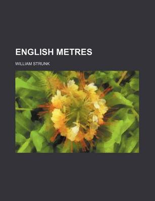 Book cover for English Metres