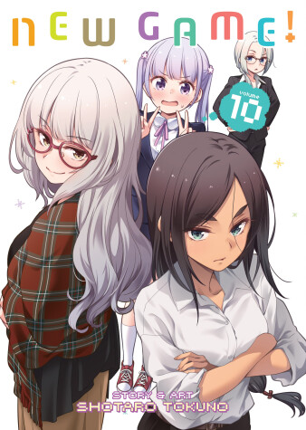 Book cover for New Game! Vol. 10