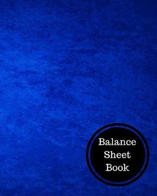 Book cover for Balance Sheet Book