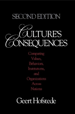 Cover of Culture′s Consequences