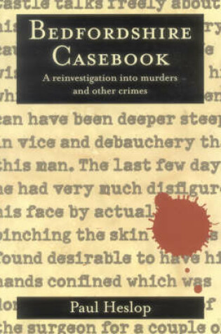 Cover of Bedfordshire Casebook