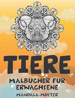 Book cover for Malbucher fur Erwachsene - Mandala-Muster - Tiere