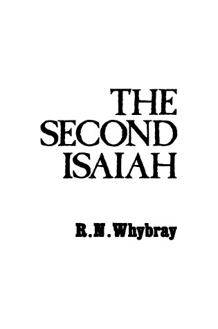 Cover of The Second Isaiah