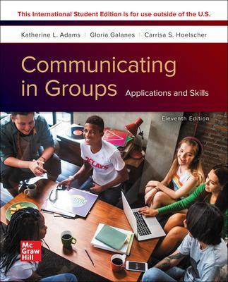 Book cover for ISE Communicating in Groups: Applications and Skills