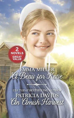Book cover for A Beau for Katie and an Amish Harvest