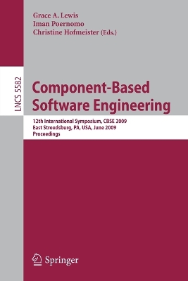 Cover of Component-Based Software Engineering