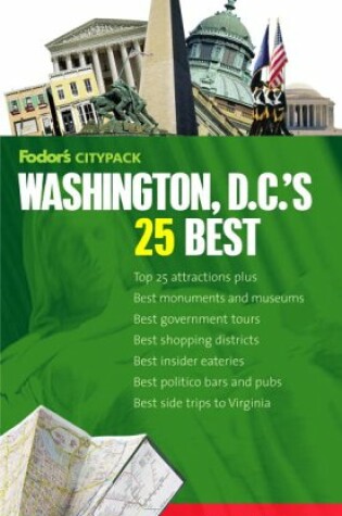 Cover of Fodor's Citypack Washington, D.C.'s 25 Best