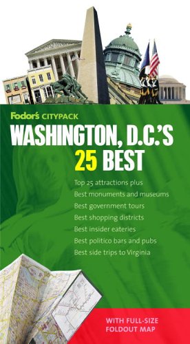 Book cover for Fodor's Citypack Washington, D.C.'s 25 Best