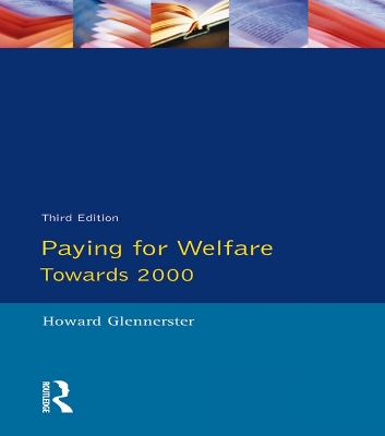 Book cover for Paying For Welfare