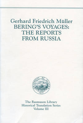 Book cover for Bering's Voyages