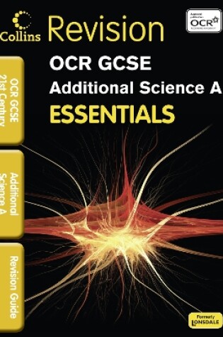 Cover of OCR 21st Century Additional Science A