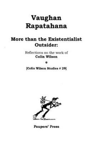 Cover of More than the Existentialist Outsider