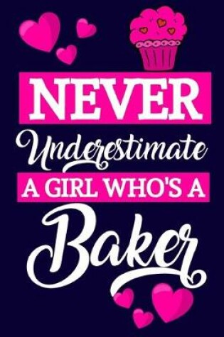 Cover of Never Underestimate A Girl Who's A Baker