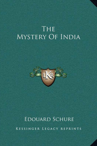 Cover of The Mystery of India