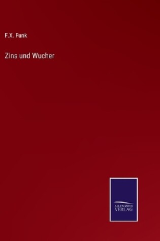 Cover of Zins und Wucher