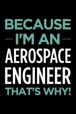 Book cover for Because I'm an Aerospace Engineer That's Why