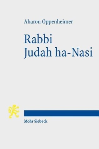 Cover of Rabbi Judah ha-Nasi