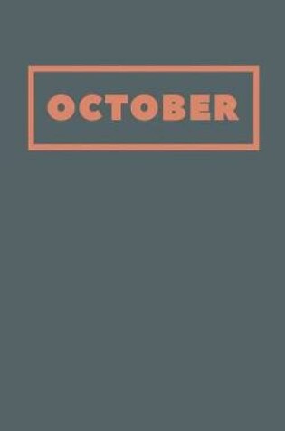 Cover of October