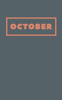 Book cover for October