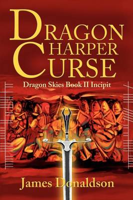 Book cover for Dragon Harper Curse