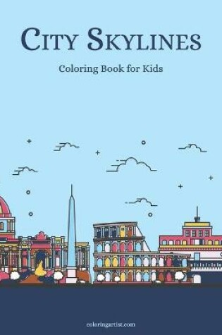Cover of City Skylines Coloring Book for Kids