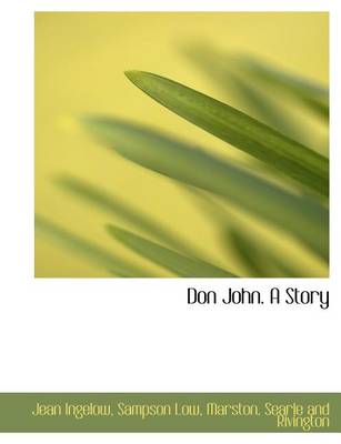 Book cover for Don John. a Story