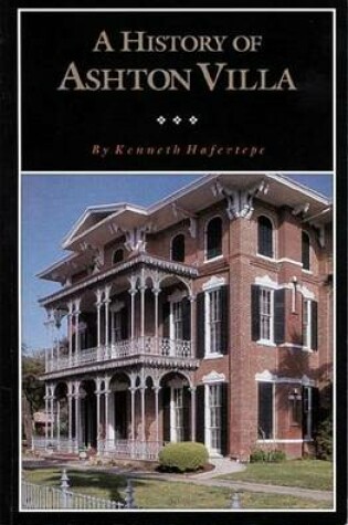 Cover of A History of Ashton Villa