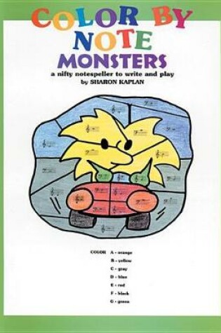 Cover of Color by Note Monsters