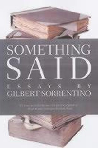 Cover of Something Said