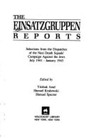 Cover of The Einsatzgruppen Reports