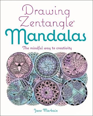 Book cover for Drawing Zentangle Mandalas