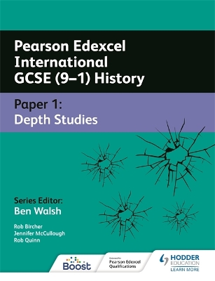 Book cover for Pearson Edexcel International GCSE (9-1) History: Paper 1 Depth Studies