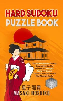 Book cover for Hard Sudoku Puzzle Book