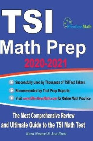 Cover of TSI Math Prep 2020-2021